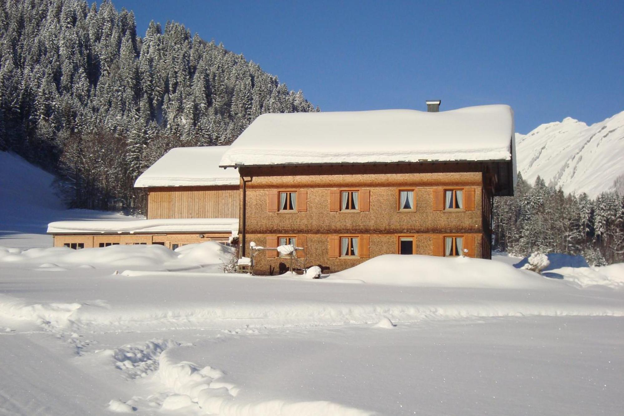 Ferienbauernhof Oberhauser Schoppernau Exterior photo